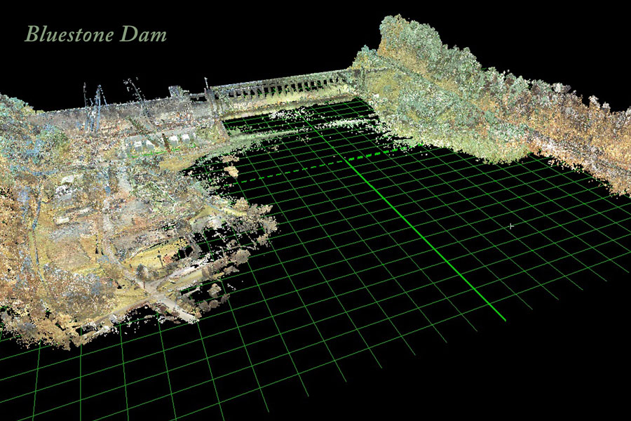 Bluestone Dam 3D HDS Scan